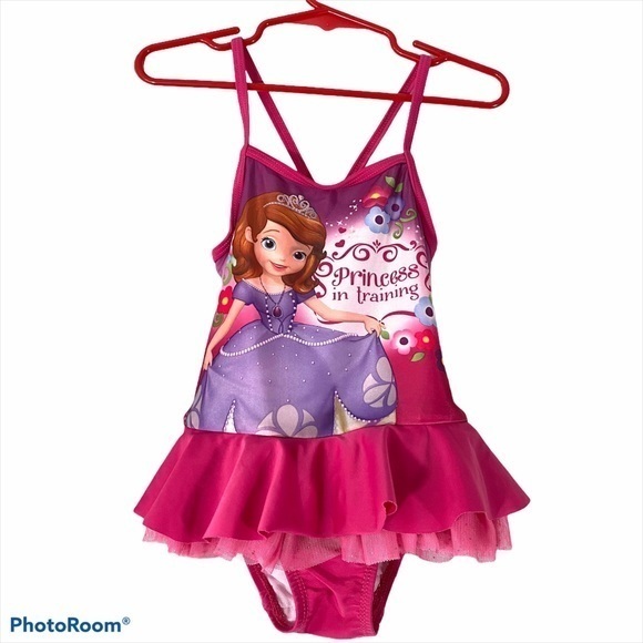 Disney Swim Disney Swimsuit Princess In Training Ruffl Poshmark